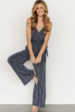 Best Baltic Born Zuri Tank Jumpsuit | Navy Stripe NavyStripe