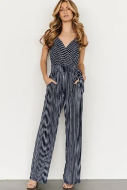 Best Baltic Born Zuri Tank Jumpsuit | Navy Stripe NavyStripe