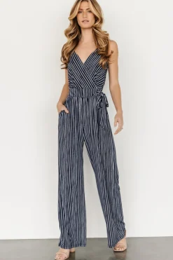 Best Baltic Born Zuri Tank Jumpsuit | Navy Stripe NavyStripe